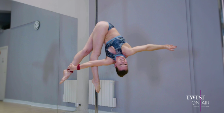 Emmeline Scachetti, pole dance champion, pole dance